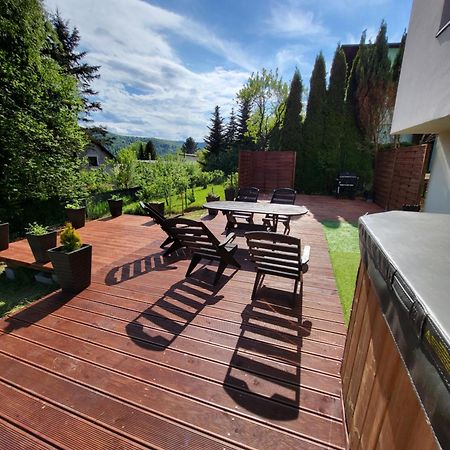 Apartamenty Willa Naskarpie Jacuzzi Sauna Basen Wisła Dış mekan fotoğraf